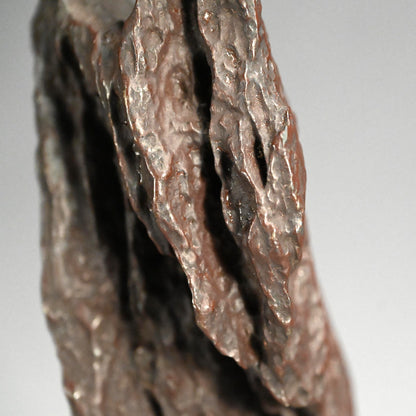 Antique Scholar Viewing Stone with Rose-wood Stand