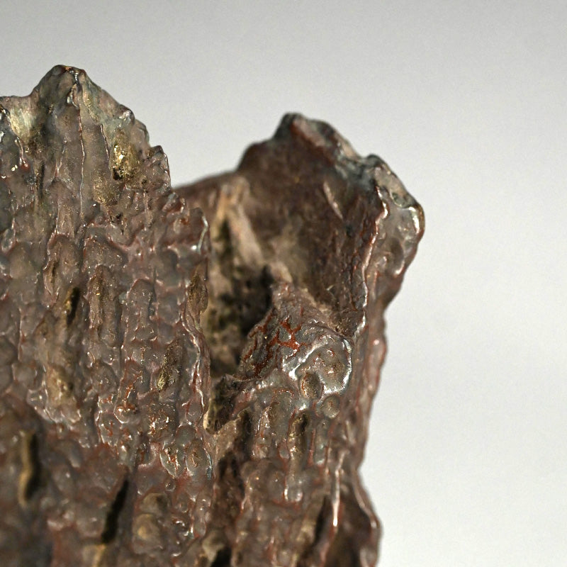 Antique Scholar Viewing Stone with Rose-wood Stand