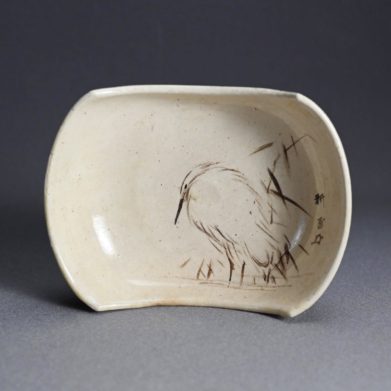 箱入り10個入り。亀甲焼懐石向付皿セット