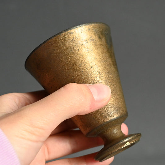 Fugen Gold Guinomi ー松下 広樹 “普賢ゴールドぐい吞”