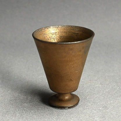 Fugen Gold Guinomi ー松下 広樹 “普賢ゴールドぐい吞”