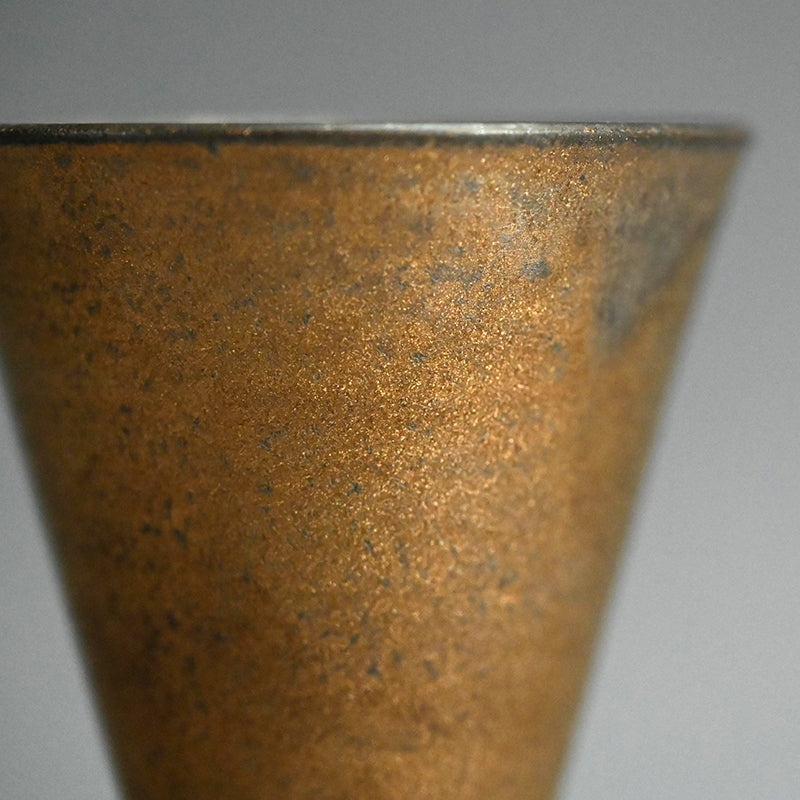 Fugen Gold Guinomi ー松下 広樹 “普賢ゴールドぐい吞”