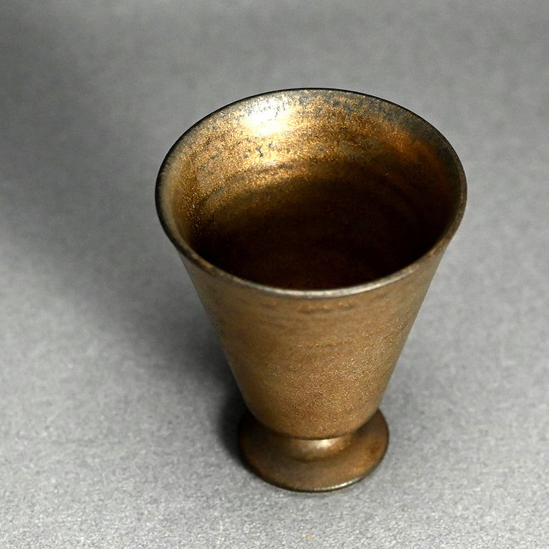 Fugen Gold Guinomi ー松下 広樹 “普賢ゴールドぐい吞”