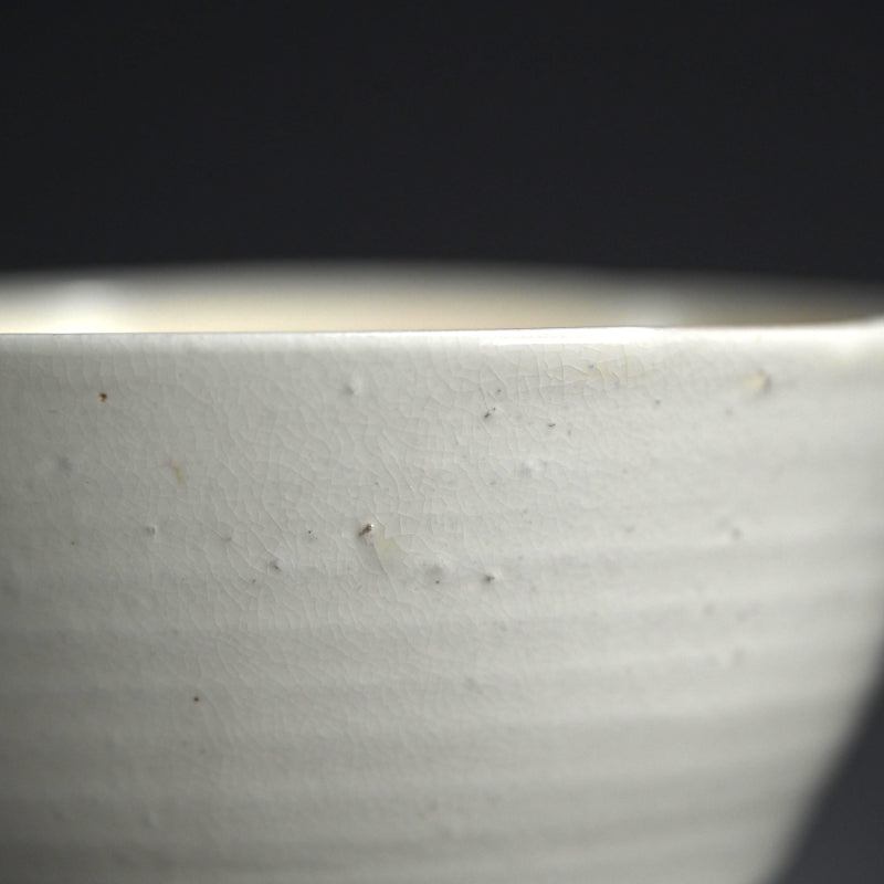 幽白茶碗 ー山田光「粉引茶盌」