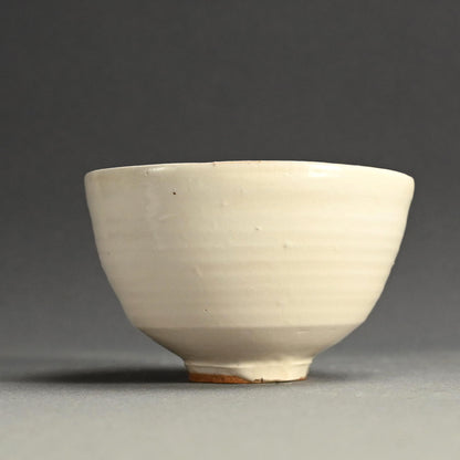 幽白茶碗 ー山田光「粉引茶盌」