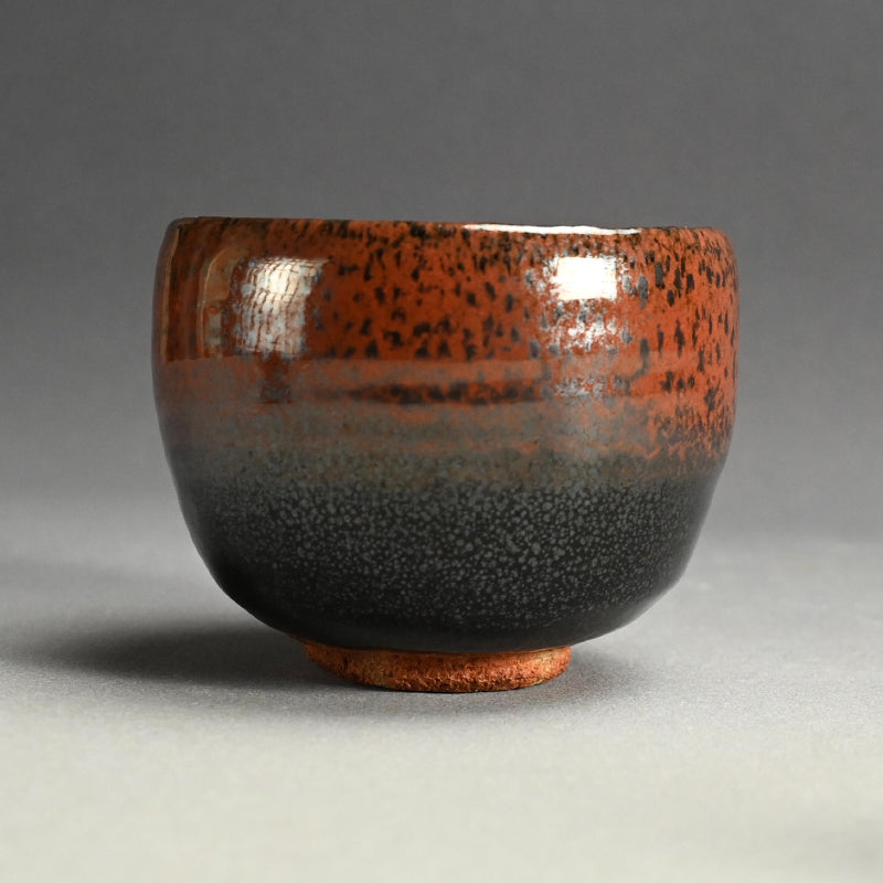木村盛和　作　天目釉茶碗 天目茶碗 ー 木村盛和 「天目釉茶盌」 / 木村盛一 – Kura Monzen Gallery
