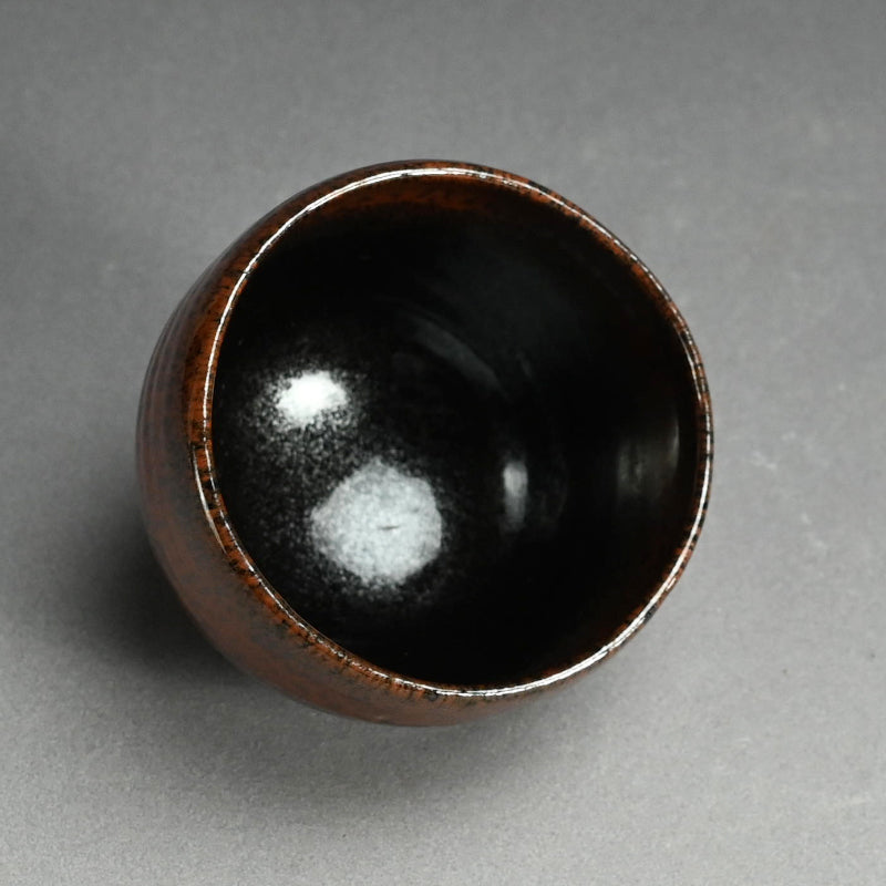 Tenmoku Chawan Tea Bowl ー木村 盛和 “天目釉 茶盌” / Kimura