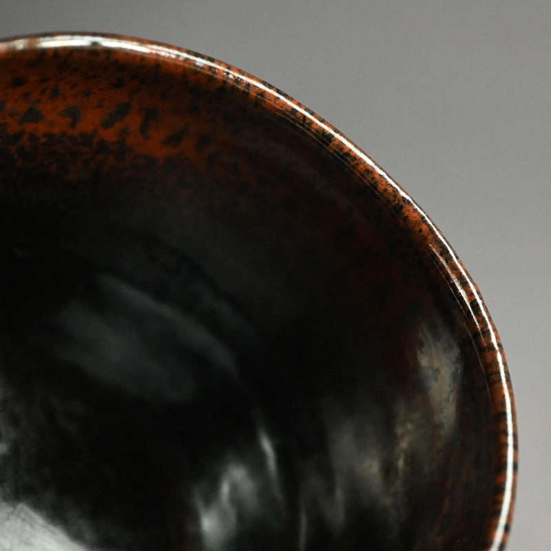 天目茶碗 ー 木村盛和 「天目釉茶盌」 / 木村盛一 – Kura Monzen Gallery