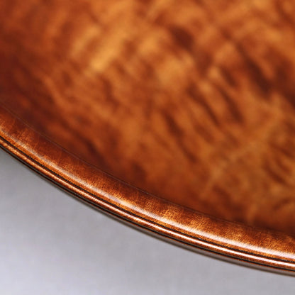 楓造盆漆 盛器 ー辻 英芳 「楓造拭漆盛器」