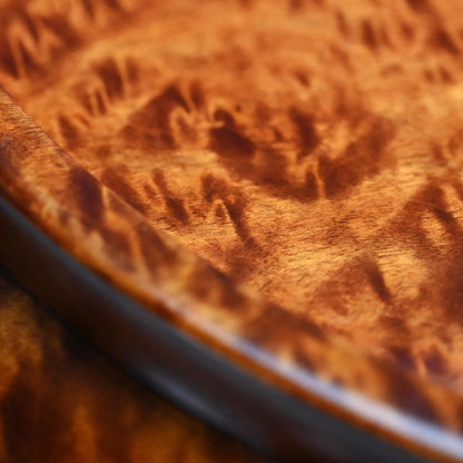 楓造盆漆 盛器 ー辻 英芳 「楓造拭漆盛器」