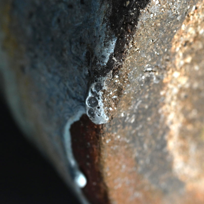 Hagi Mizusashi ー十三代 坂田 泥華 “萩灰被耳付水指”