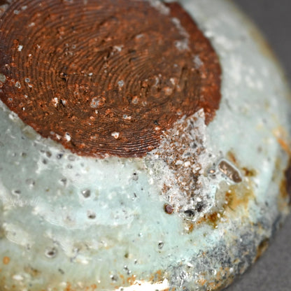 Hagi Mizusashi ー十三代 坂田 泥華 “萩灰被耳付水指”