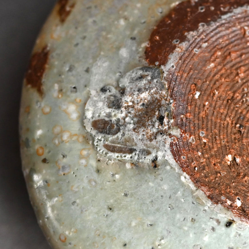 Hagi Mizusashi ー十三代 坂田 泥華 “萩灰被耳付水指”