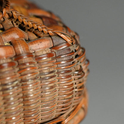 Breathtaking Antique Japanese Tea Set Basket