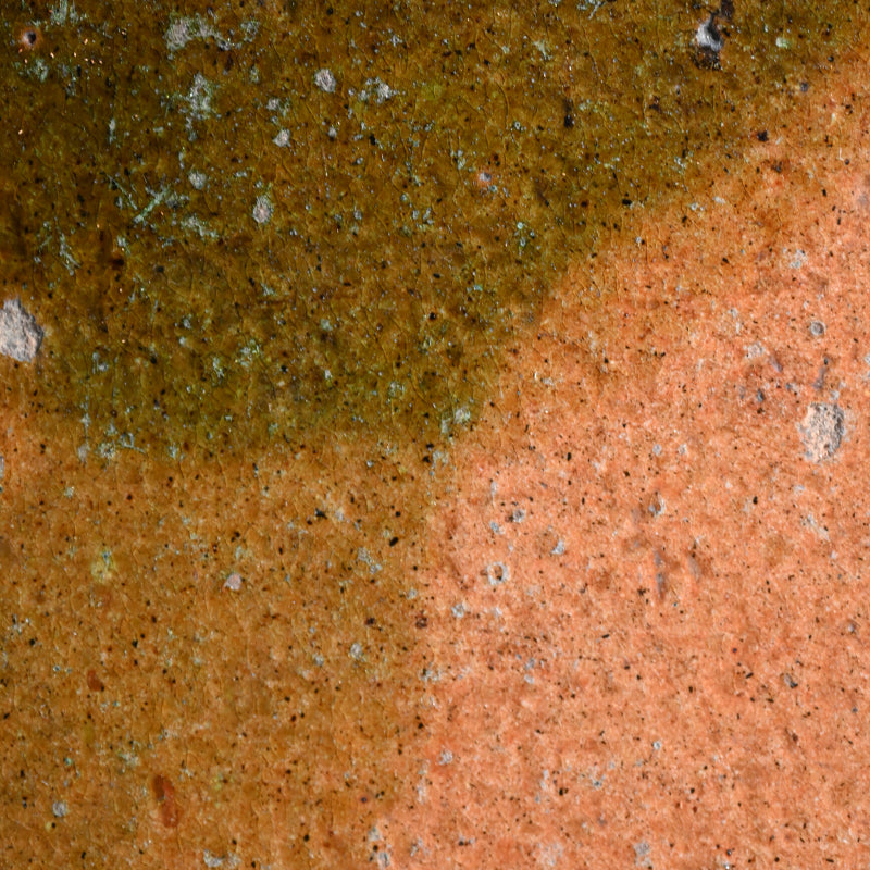 Antique Japanese Ceramic Tile for Maccha Tea Ceremony