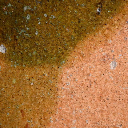 Antique Japanese Ceramic Tile for Maccha Tea Ceremony