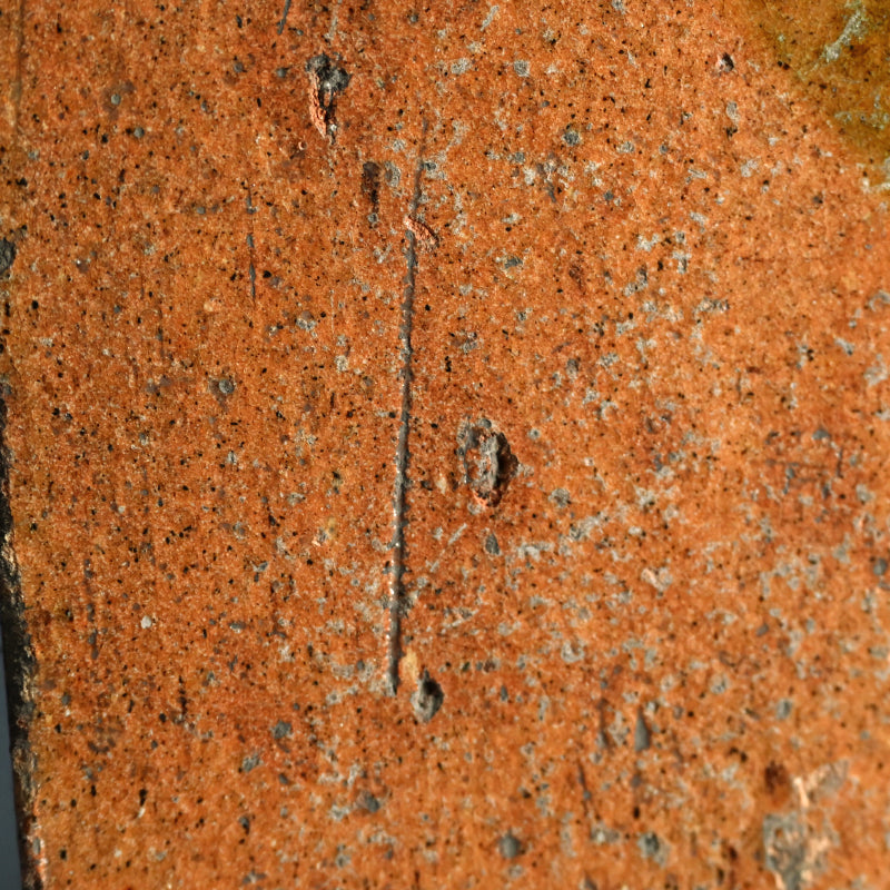 Antique Japanese Ceramic Tile for Maccha Tea Ceremony