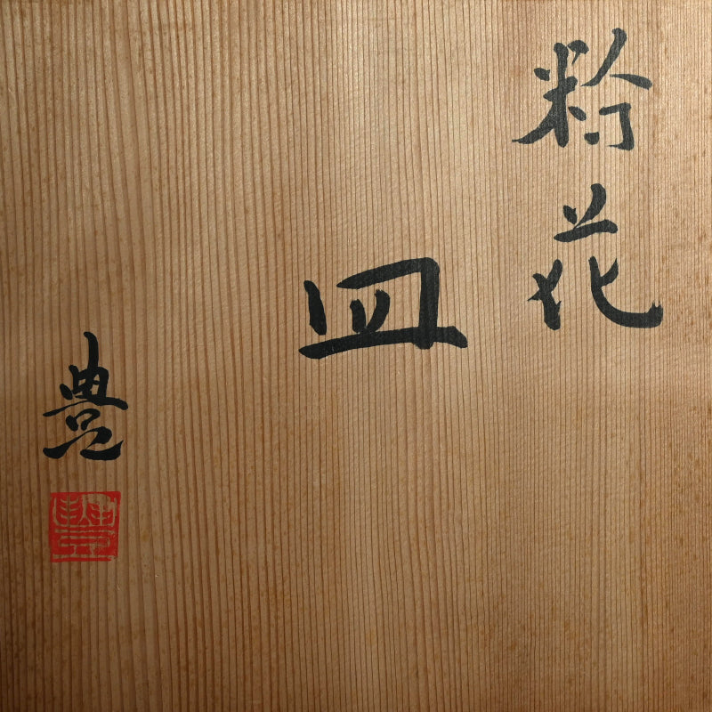 とらえどころのない噴火盆地 ー 近藤豊「粉花皿」