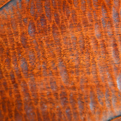 Taisho Period Carved Wooden Tea Tray ー高橋 皖山 “漢詩入 木彫香盆”