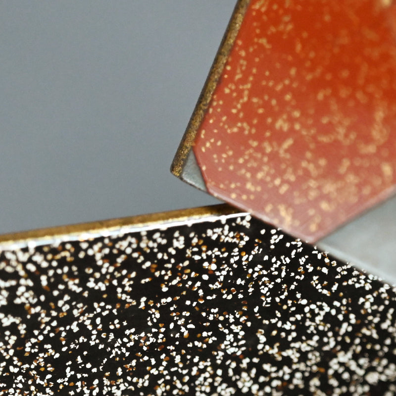 アンティーク漆箱、花札デザイン ー 入山白翁「花札蒔絵手筥」