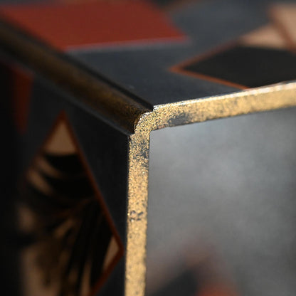 アンティーク漆箱、花札デザイン ー 入山白翁「花札蒔絵手筥」