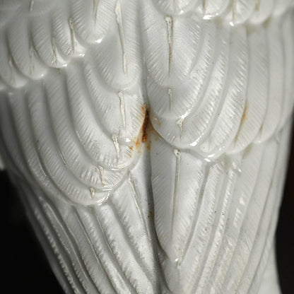 Pigeon on Tile Ceramic Sculpture ー宮川 (真葛) 香山 “古瓦鳩置物"