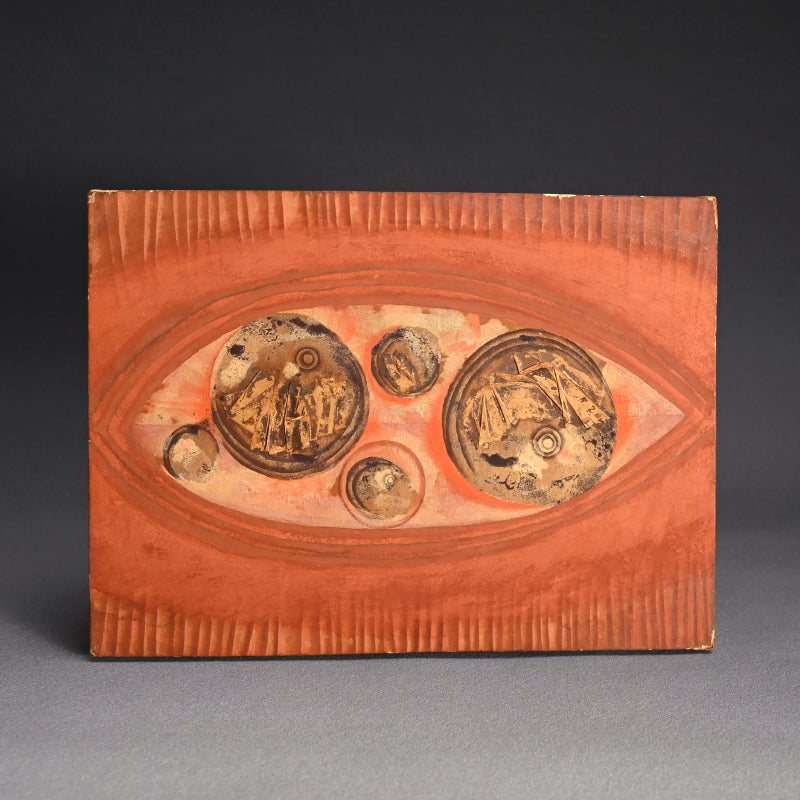 Mid-century Surrealist Eye Series Painting ー三上 誠