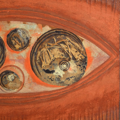 Mid-century Surrealist Eye Series Painting ー三上 誠
