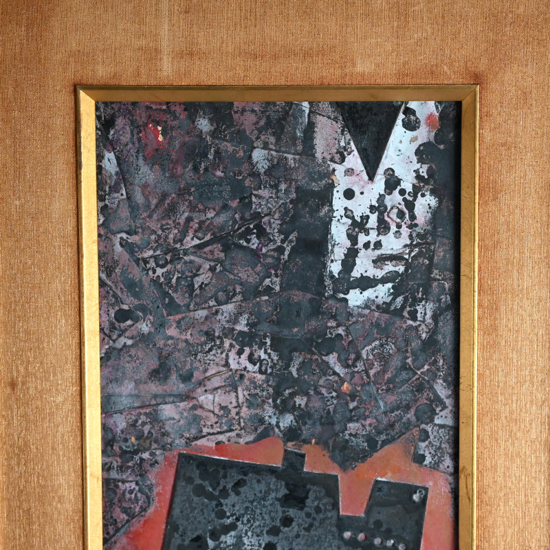 Mid-century Avant Garde Mixed Media Collage ー三上 誠