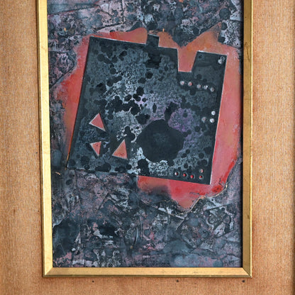 Mid-century Avant Garde Mixed Media Collage ー三上 誠