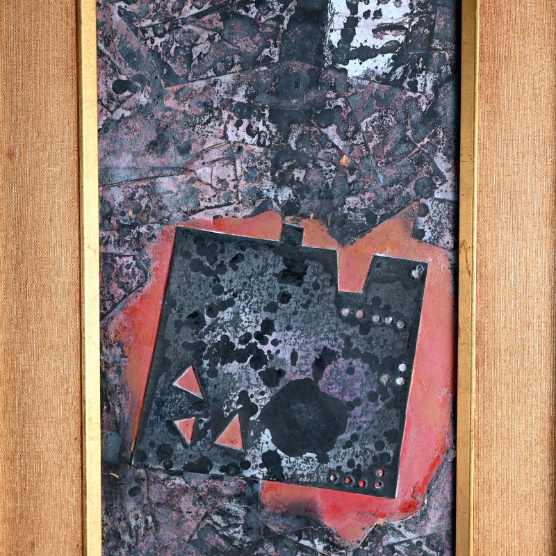 Mid-century Avant Garde Mixed Media Collage ー三上 誠