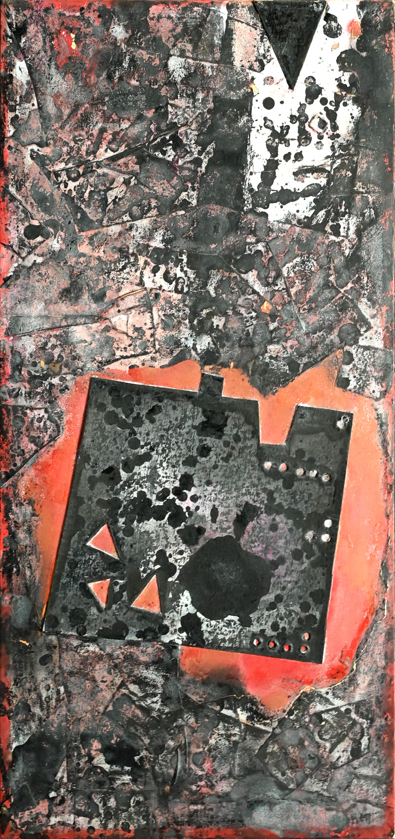 Mid-century Avant Garde Mixed Media Collage ー三上 誠
