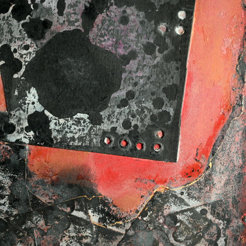 Mid-century Avant Garde Mixed Media Collage ー三上 誠