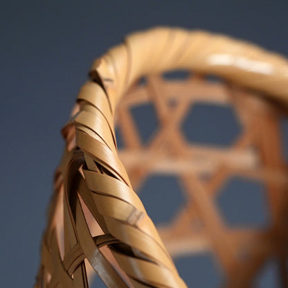 Bamboo Art Basket named Nagisa ー五代 早川 尚古齋 “渚”