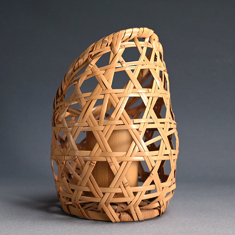 Bamboo Art Basket named Nagisa ー五代 早川 尚古齋 “渚”