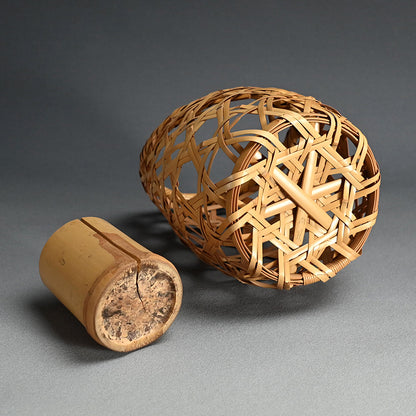 Bamboo Art Basket named Nagisa ー五代 早川 尚古齋 “渚”