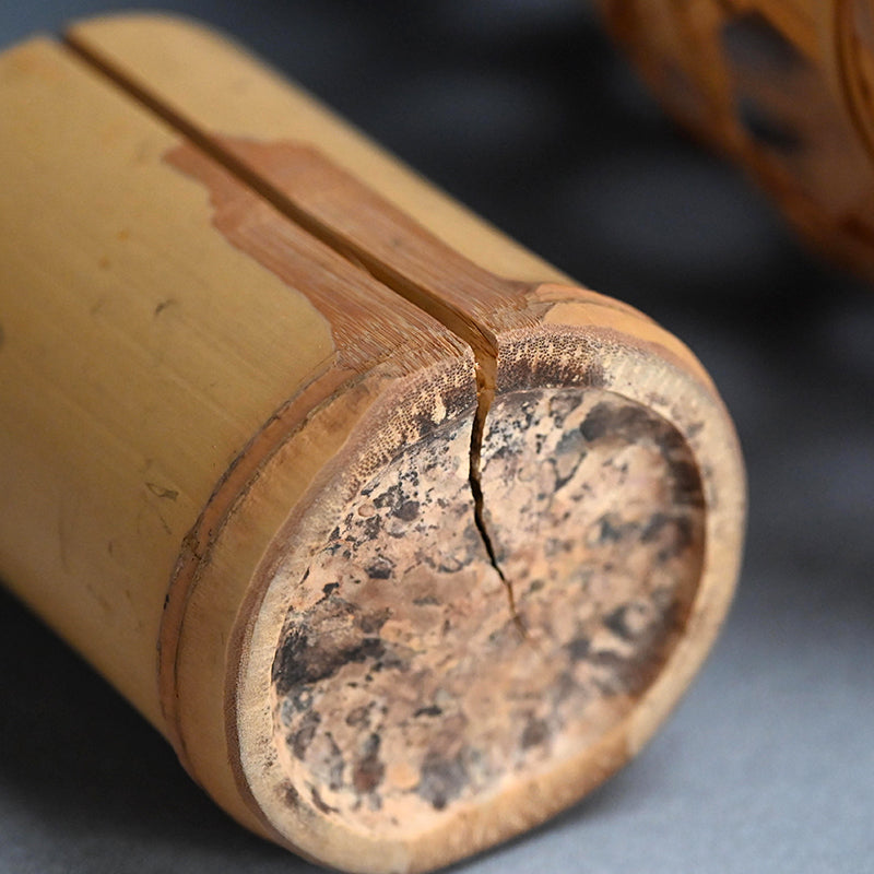 Bamboo Art Basket named Nagisa ー五代 早川 尚古齋 “渚”