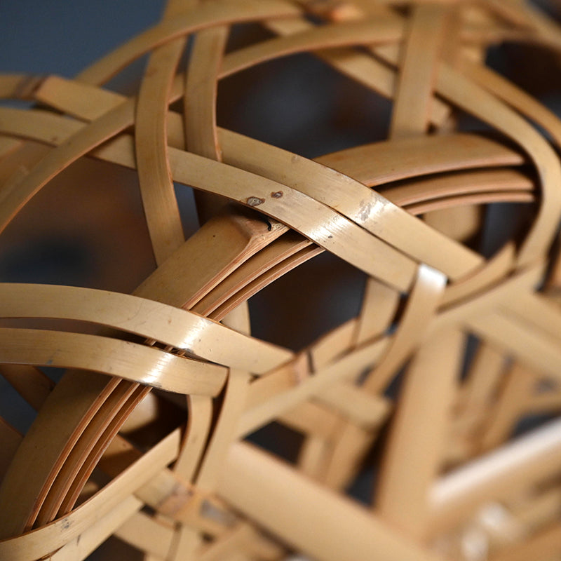 Bamboo Art Basket named Nagisa ー五代 早川 尚古齋 “渚”