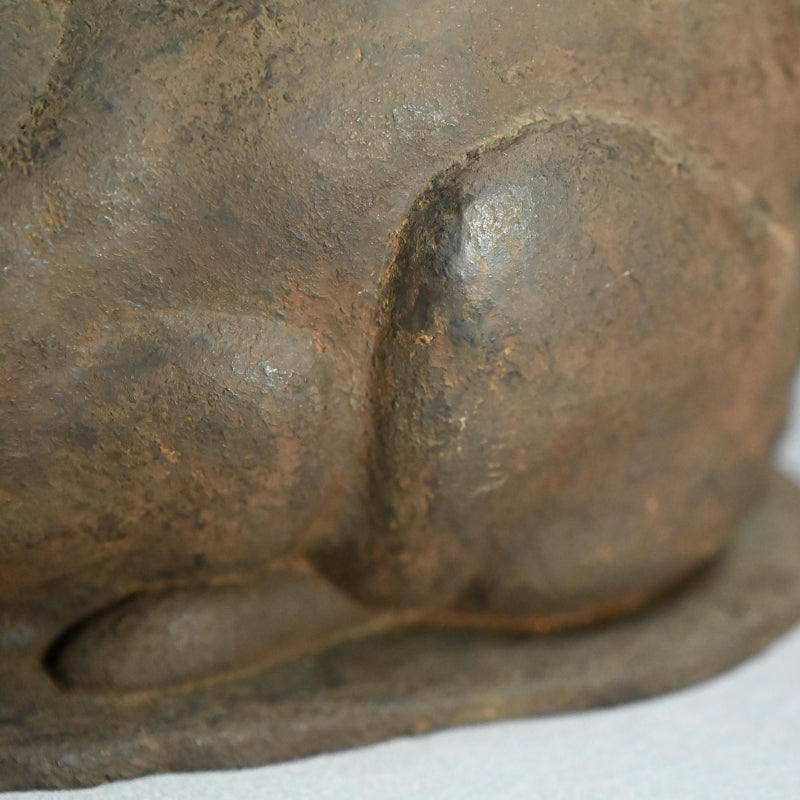 Exhibited Dry Lacquer Rabbit Sculpture, 1947 ー関 長造 “兎”