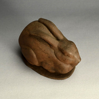 Exhibited Dry Lacquer Rabbit Sculpture, 1947 ー関 長造 “兎”