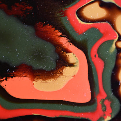 Exquisite Japanese Tsuishu Layered Lacquer Sweets Dish