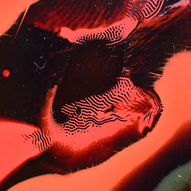 Exquisite Japanese Tsuishu Layered Lacquer Sweets Dish
