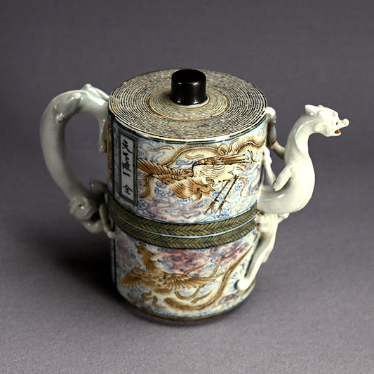 Richly Decorated Suichu Ewer ー宮川 (真葛) 香山