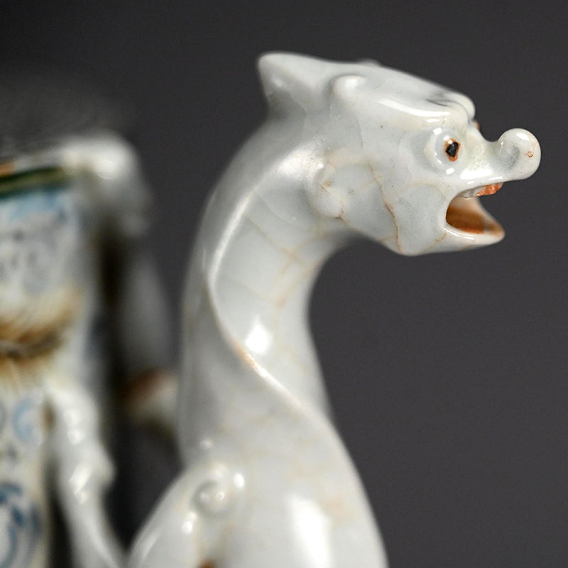 Richly Decorated Suichu Ewer ー宮川 (真葛) 香山