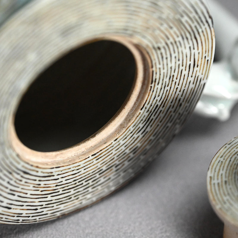 Richly Decorated Suichu Ewer ー宮川 (真葛) 香山