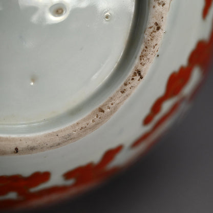 Large 18th c. Japanese Ko-Imari Porcelain Tokkuri Vase