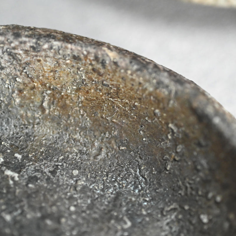 Bizen Yohen 6 pc. Plate Set ー森 敏彰 “備前 皿”