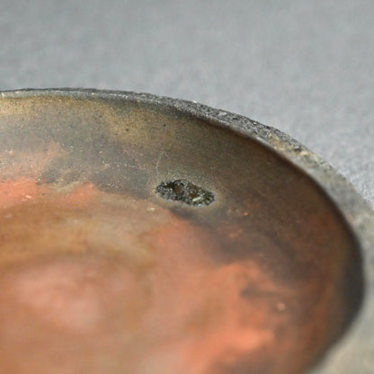 6 pc. Bizen Yohen Plate Set ー森 敏彰 “備前 皿”