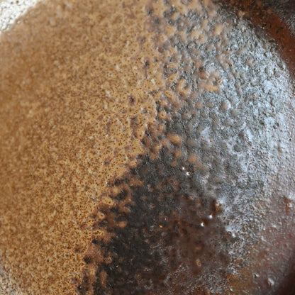 6 pc. Bizen Yohen Plate Set ー森 敏彰 “備前 皿”