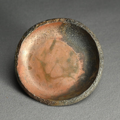 6 pc. Bizen Yohen Plate Set ー森 敏彰 “備前 皿”